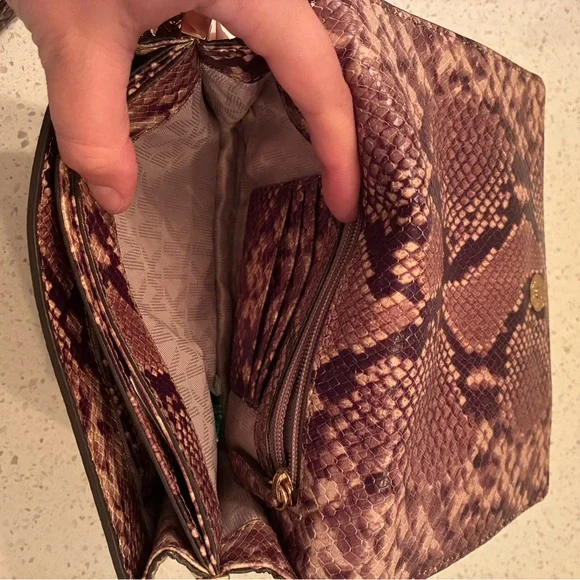 Michael Kors Snakeskin Crossbody - Picture 3 of 3